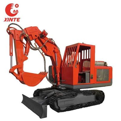 Escavatore per miniere sotterraneo a risparmio energetico con martello da slitta